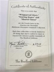 Bradford Editions The Fourth Issue of America the Beautiful Ornaments
